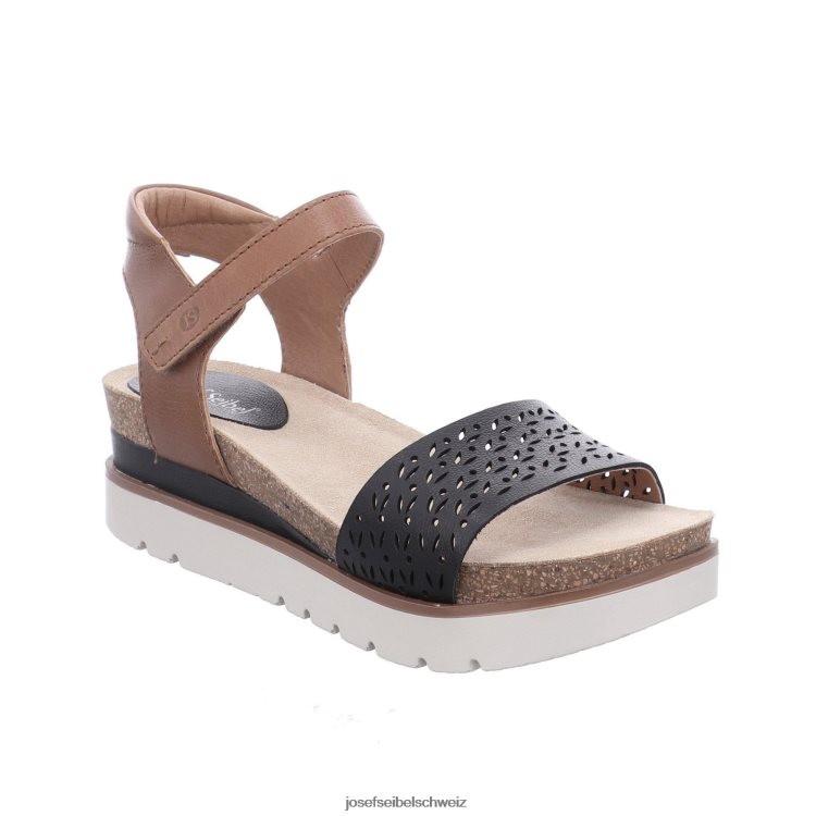 Josef Seibel klar 09 B6FD130 Sandalen Schwarz Frauen