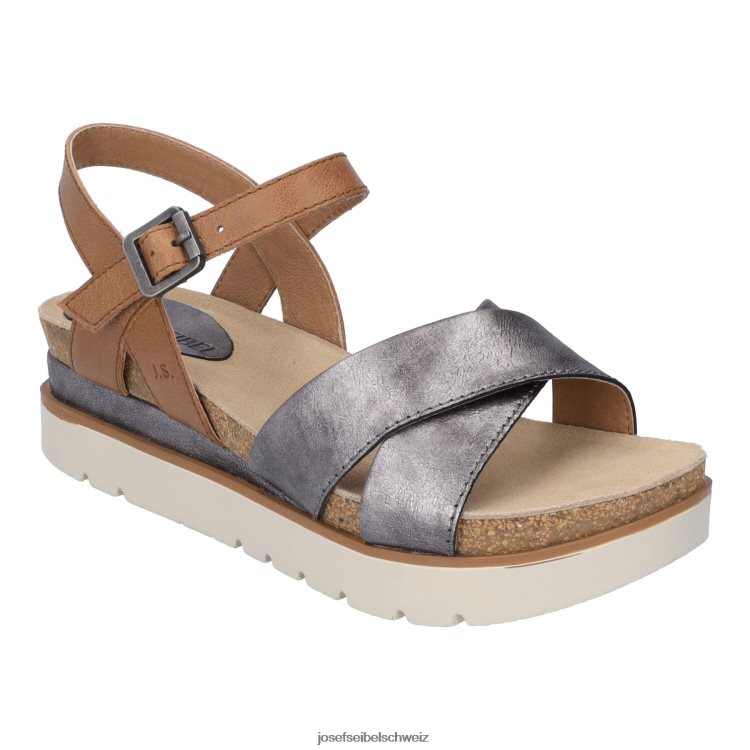 Josef Seibel klar 10 B6FD127 Sandalen Anthrazit Frauen