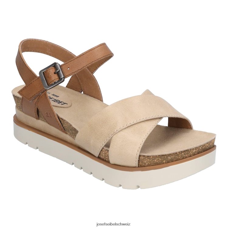 Josef Seibel klar 10 B6FD128 Sandalen Creme Frauen